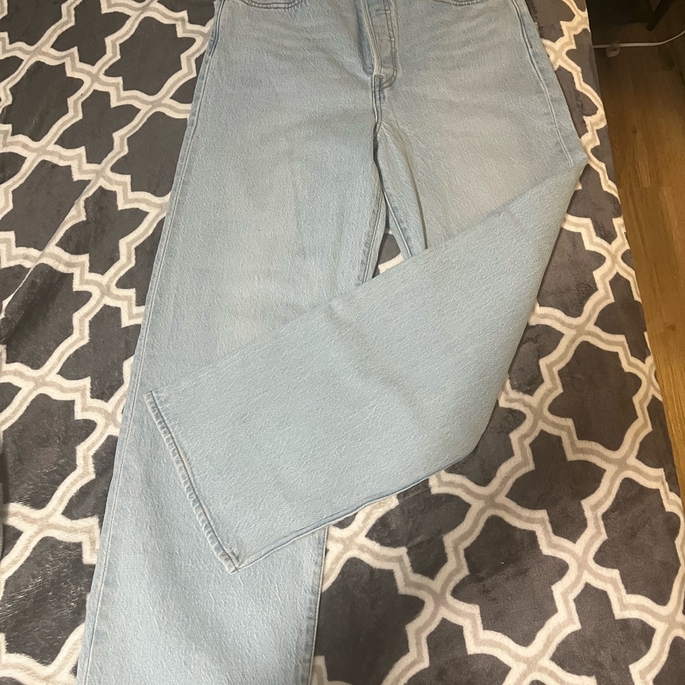 Levi's Light Blue Straight Leg Women's Jeans